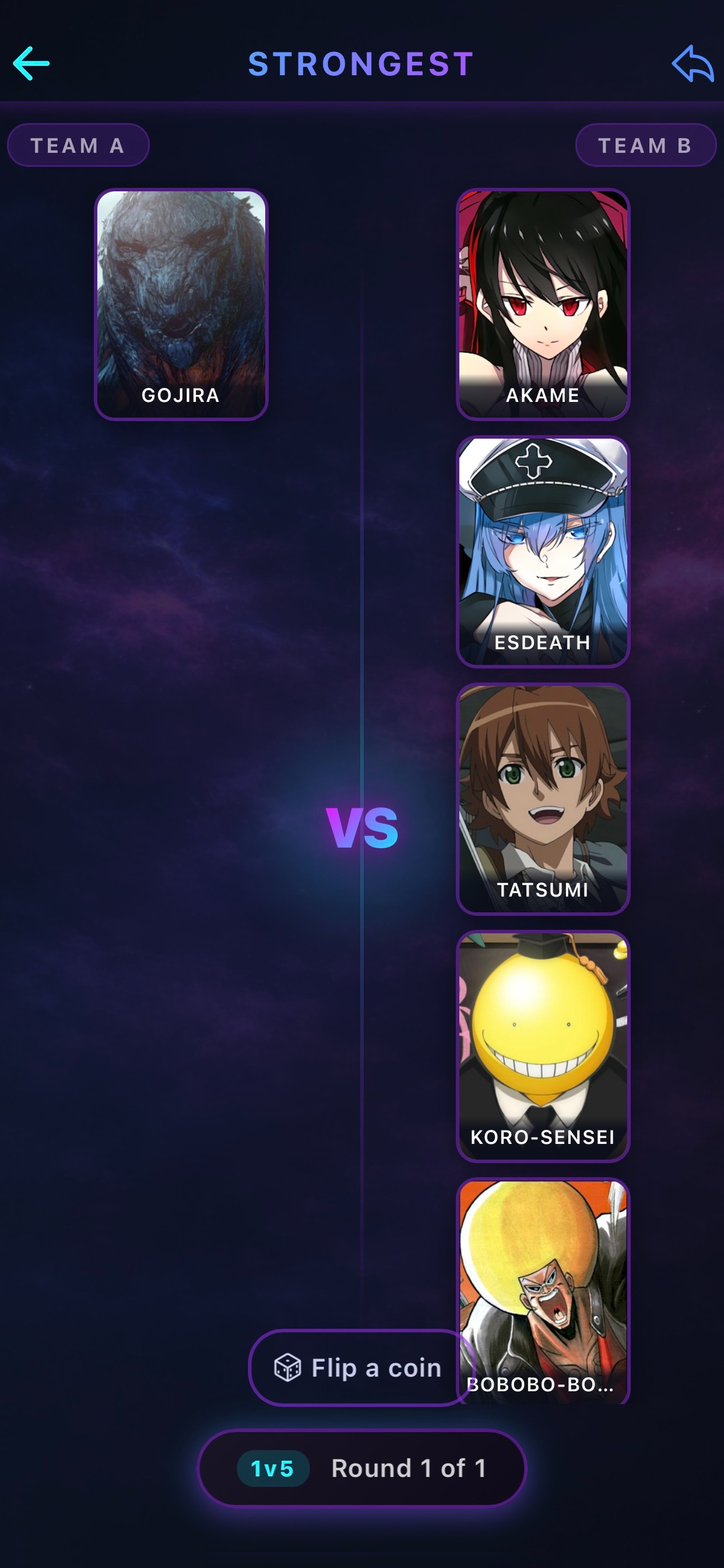 Who Wins screenshot